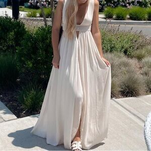 Indah Anjeli Empire Maxi Dress